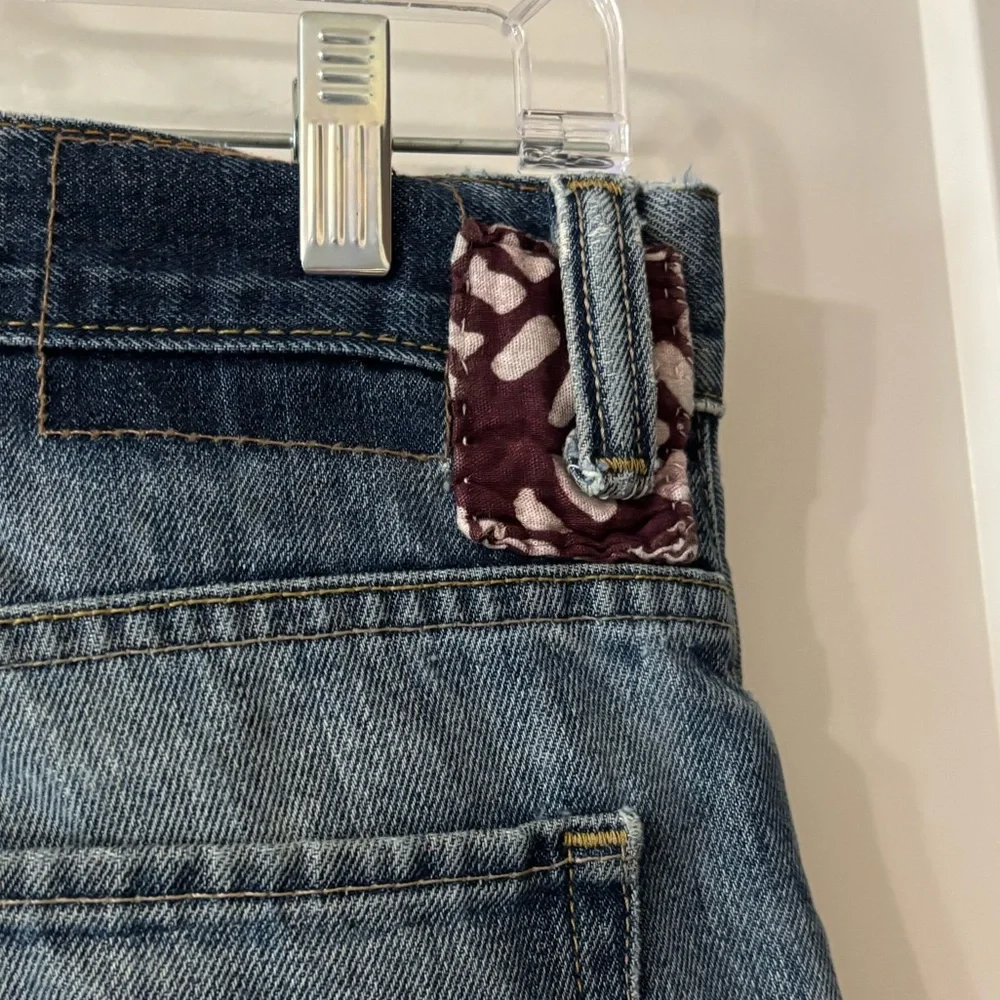 Levi's 511 Men's Blue‎ Distressed Hand patched/stitched  slim Jeans size 30/30